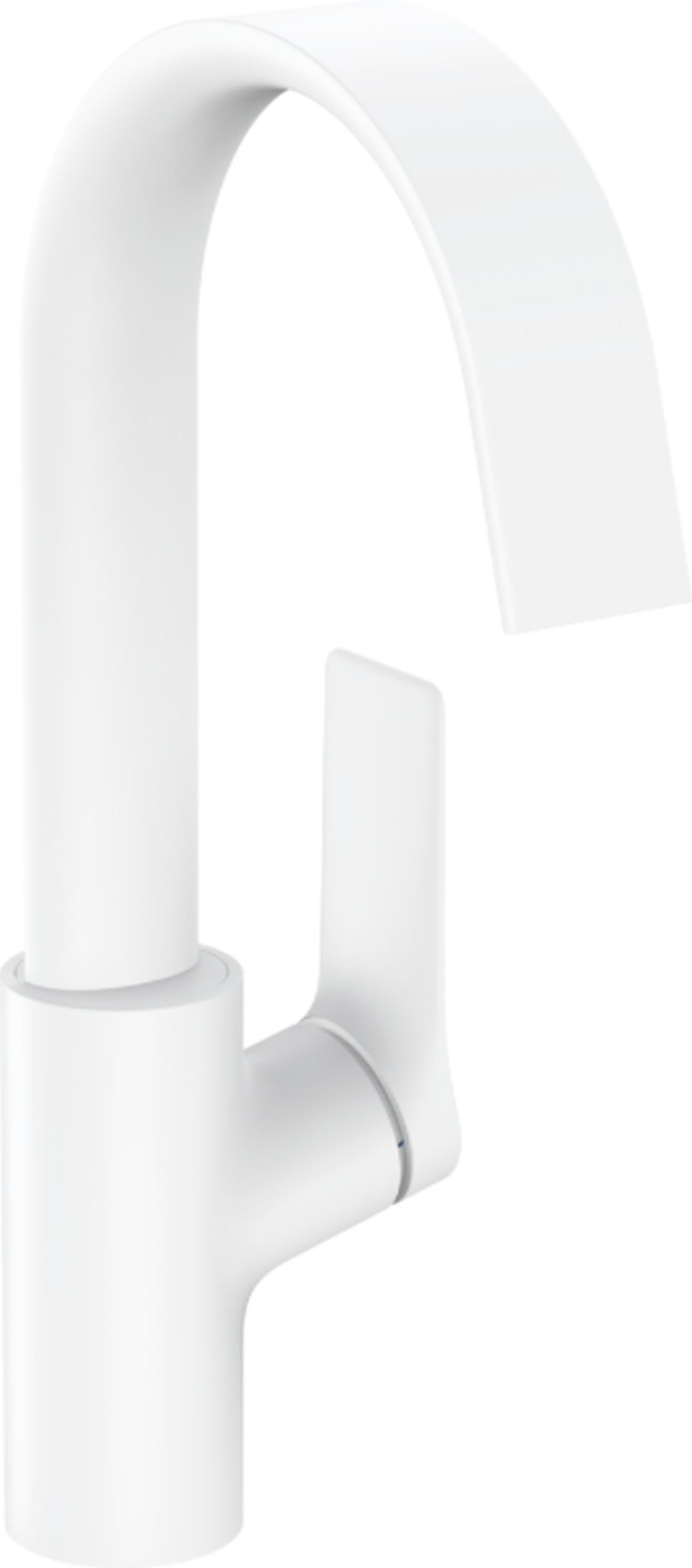Hansgrohe Vivenis rubinetto per lavabo verticale bianco 75030700