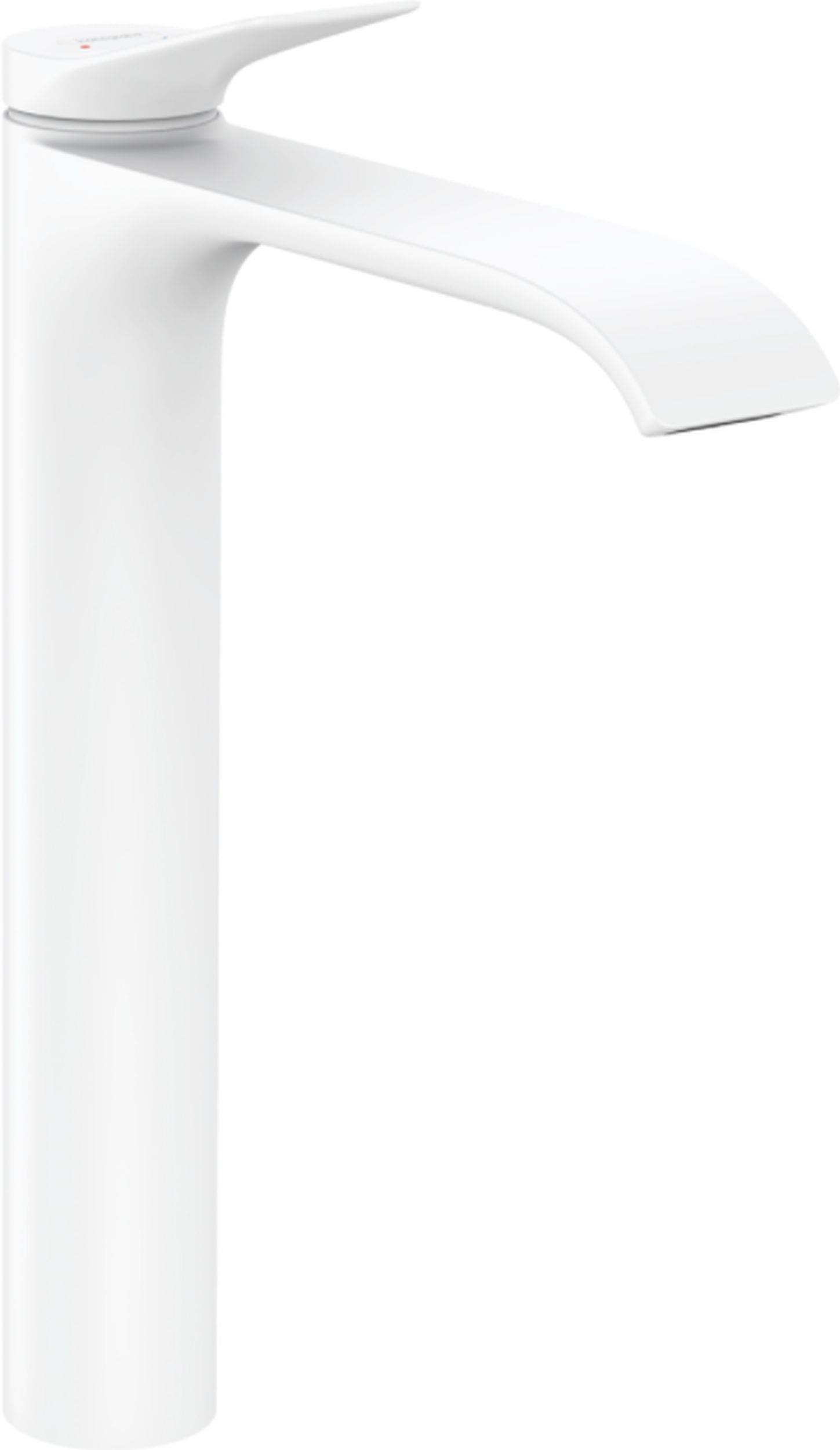 Hansgrohe Vivenis rubinetto per lavabo verticale bianco 75040700
