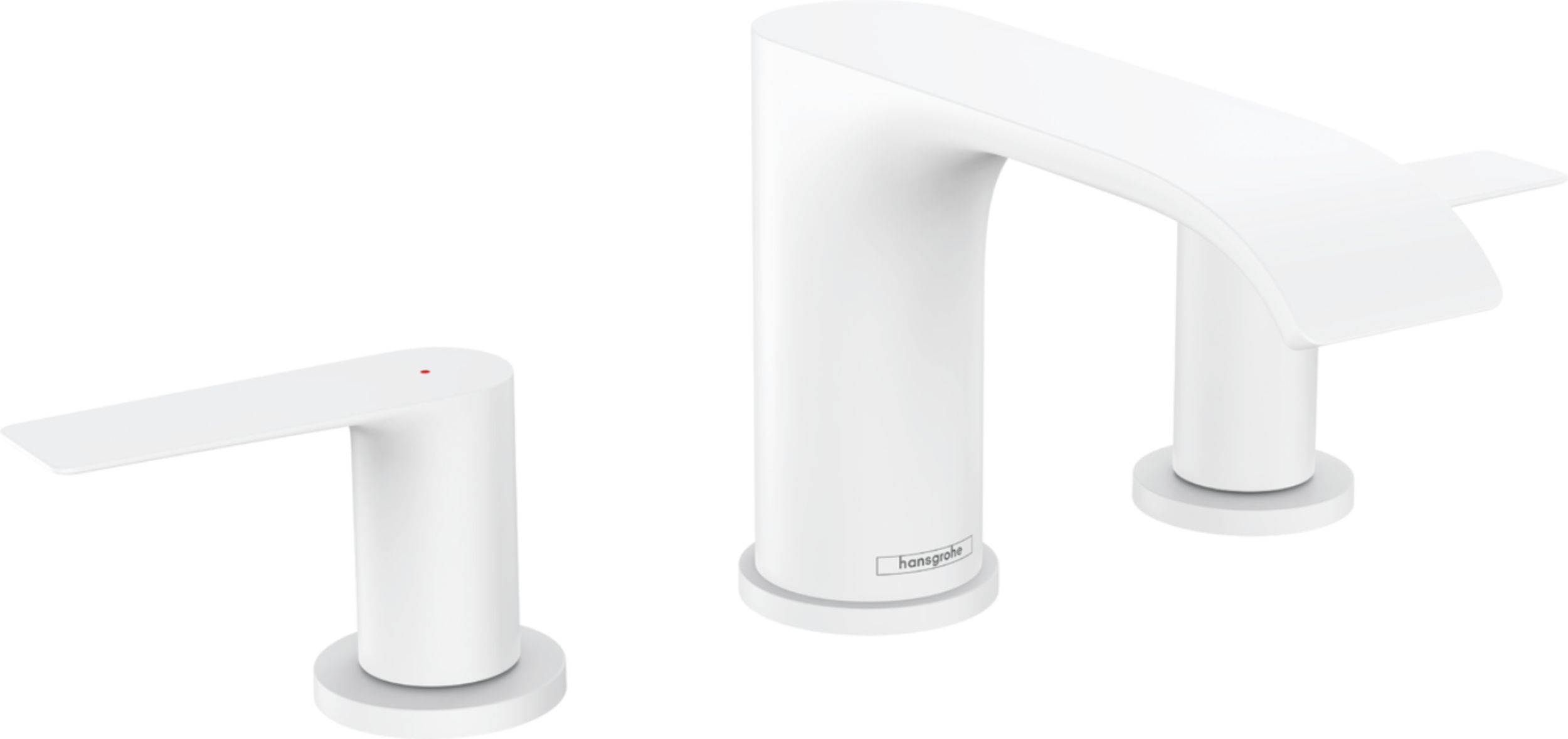 Hansgrohe Vivenis rubinetto per lavabo verticale bianco 75033700
