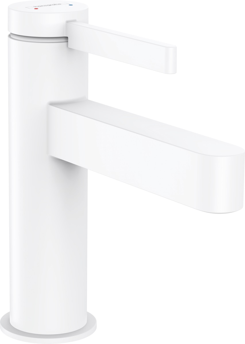Hansgrohe Finoris rubinetto per lavabo verticale bianco 76010700