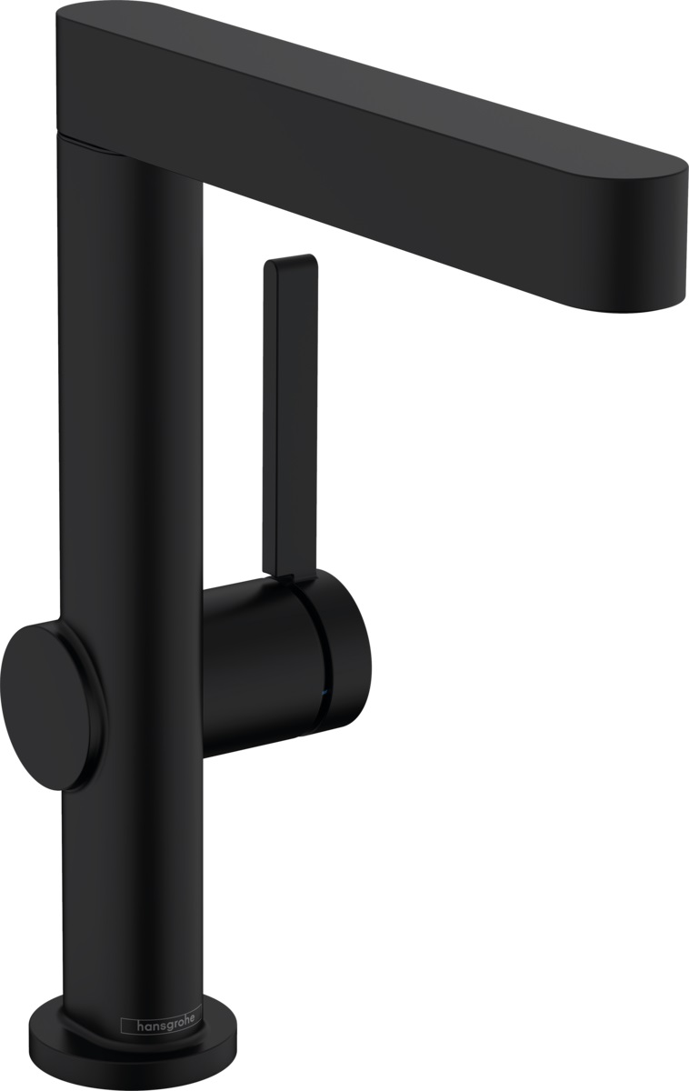 Hansgrohe Finoris rubinetto per lavabo verticale nero 76060670