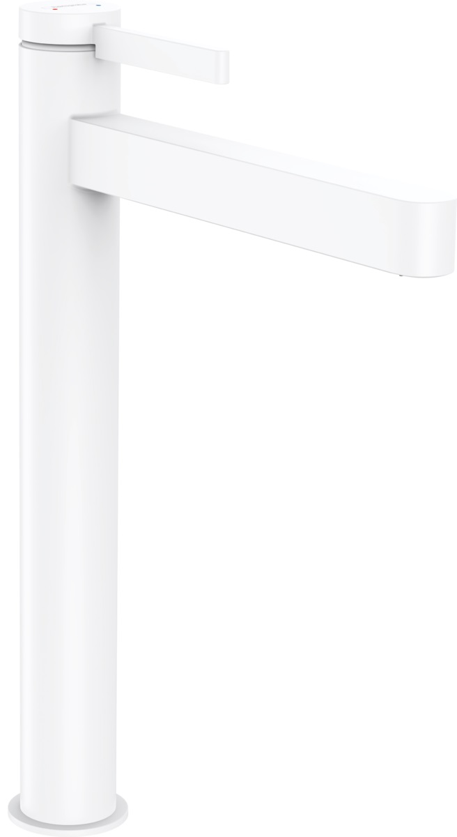 Hansgrohe Finoris rubinetto per lavabo verticale bianco 76070700