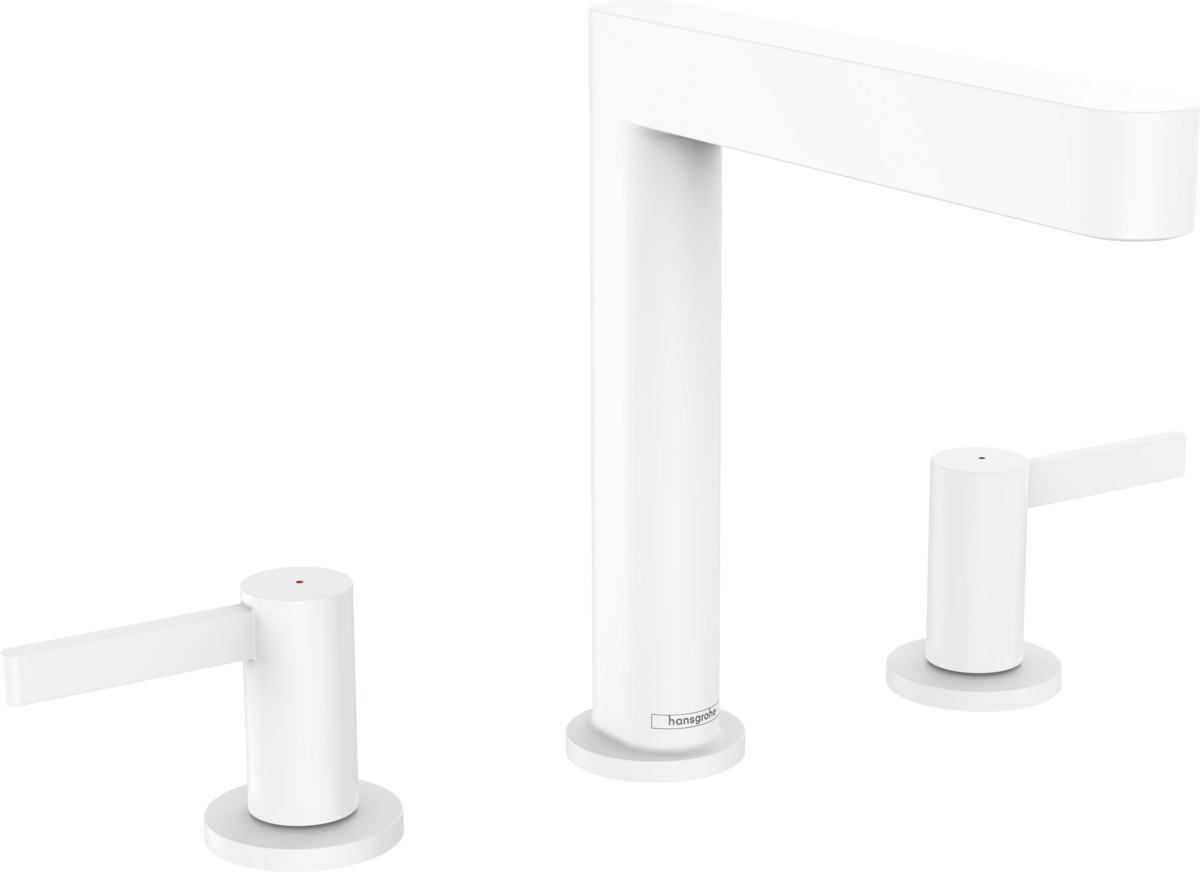 Hansgrohe Finoris rubinetto per lavabo verticale bianco 76034700