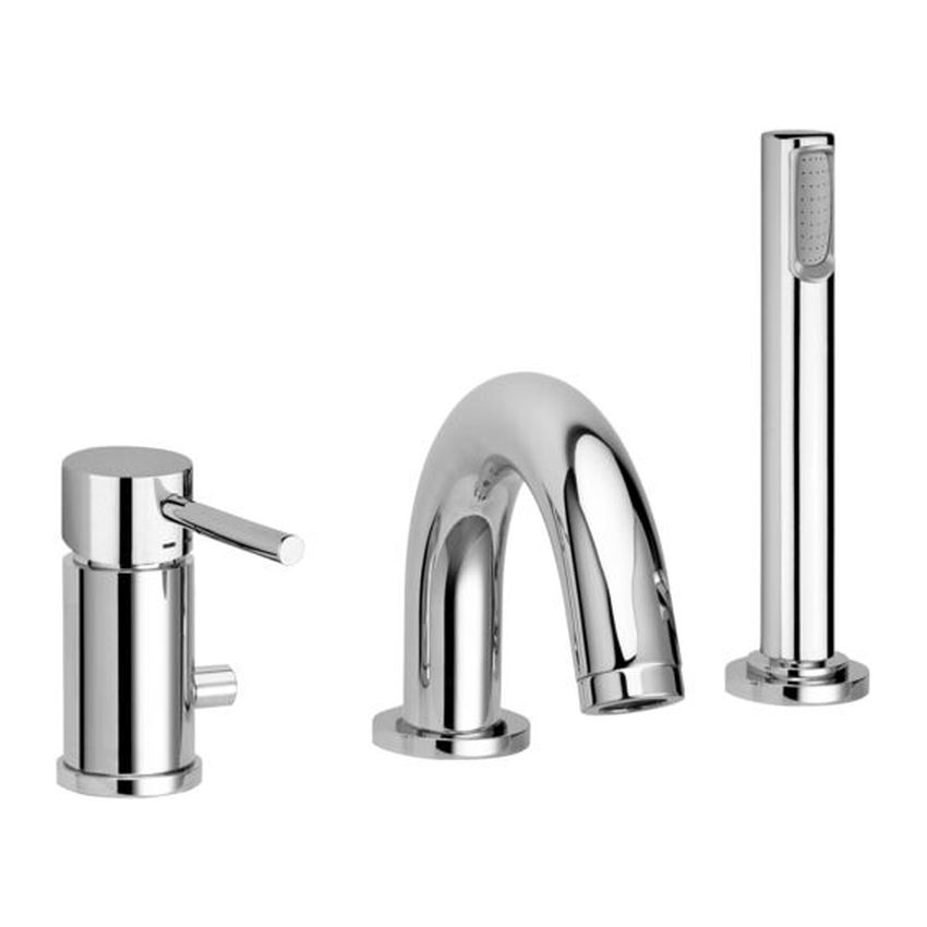 Paffoni Stick rubinetto per vasca e doccia bordo vasca cromo SK040LCR