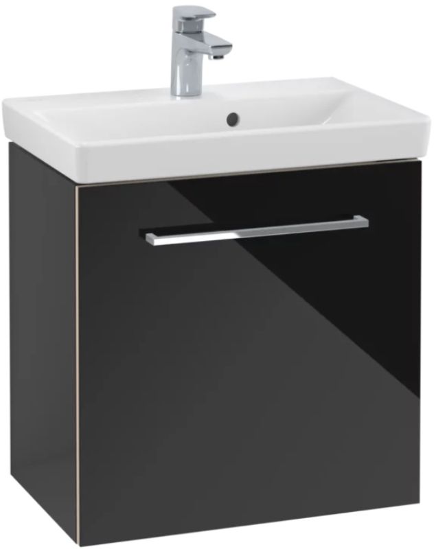 Villeroy & Boch Avento armadietto 53x35.2x51.4 cm sottolavabo sospeso nero A88801B3