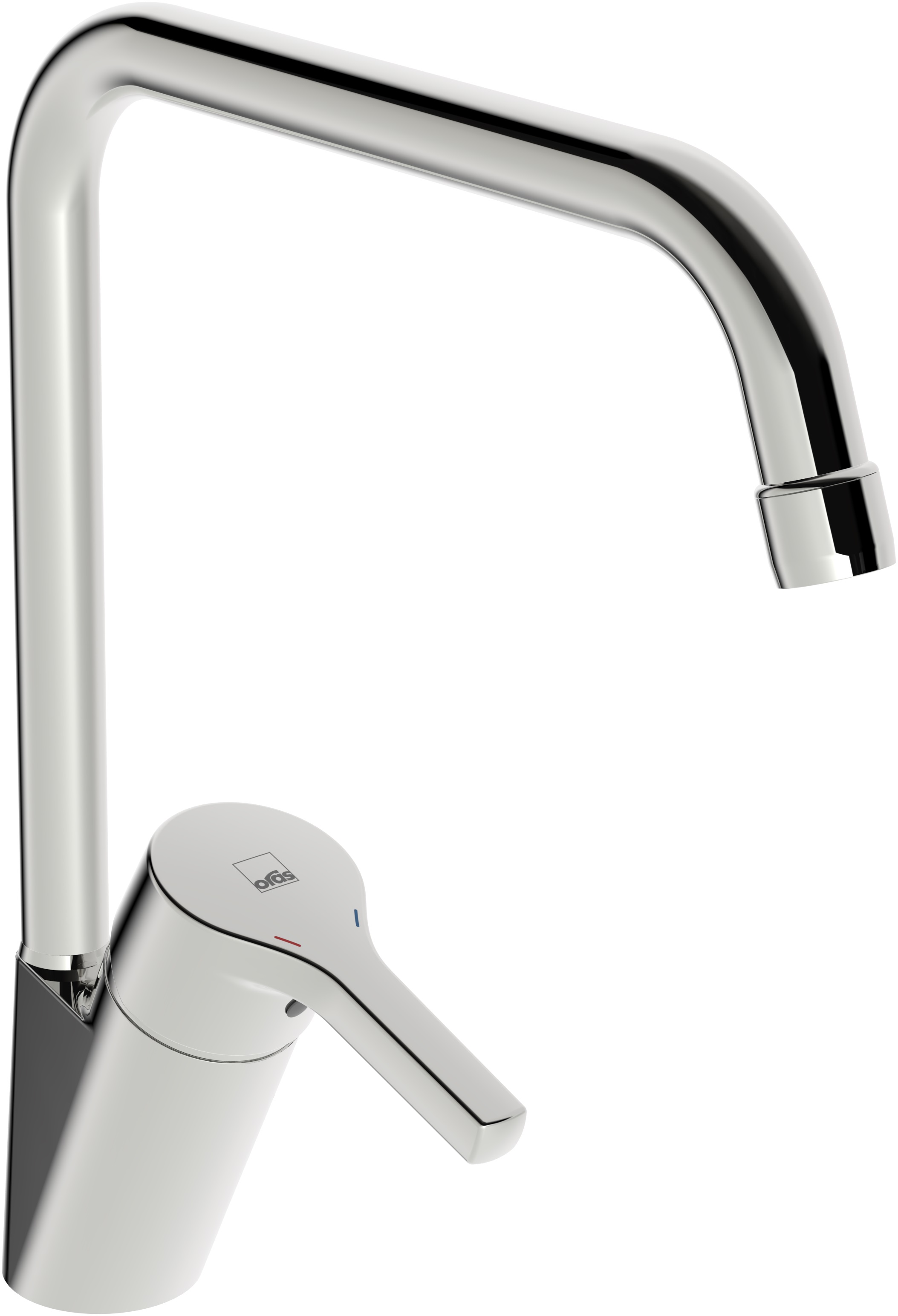 Oras Saga rubinetto da cucina verticale cromo 3933FH