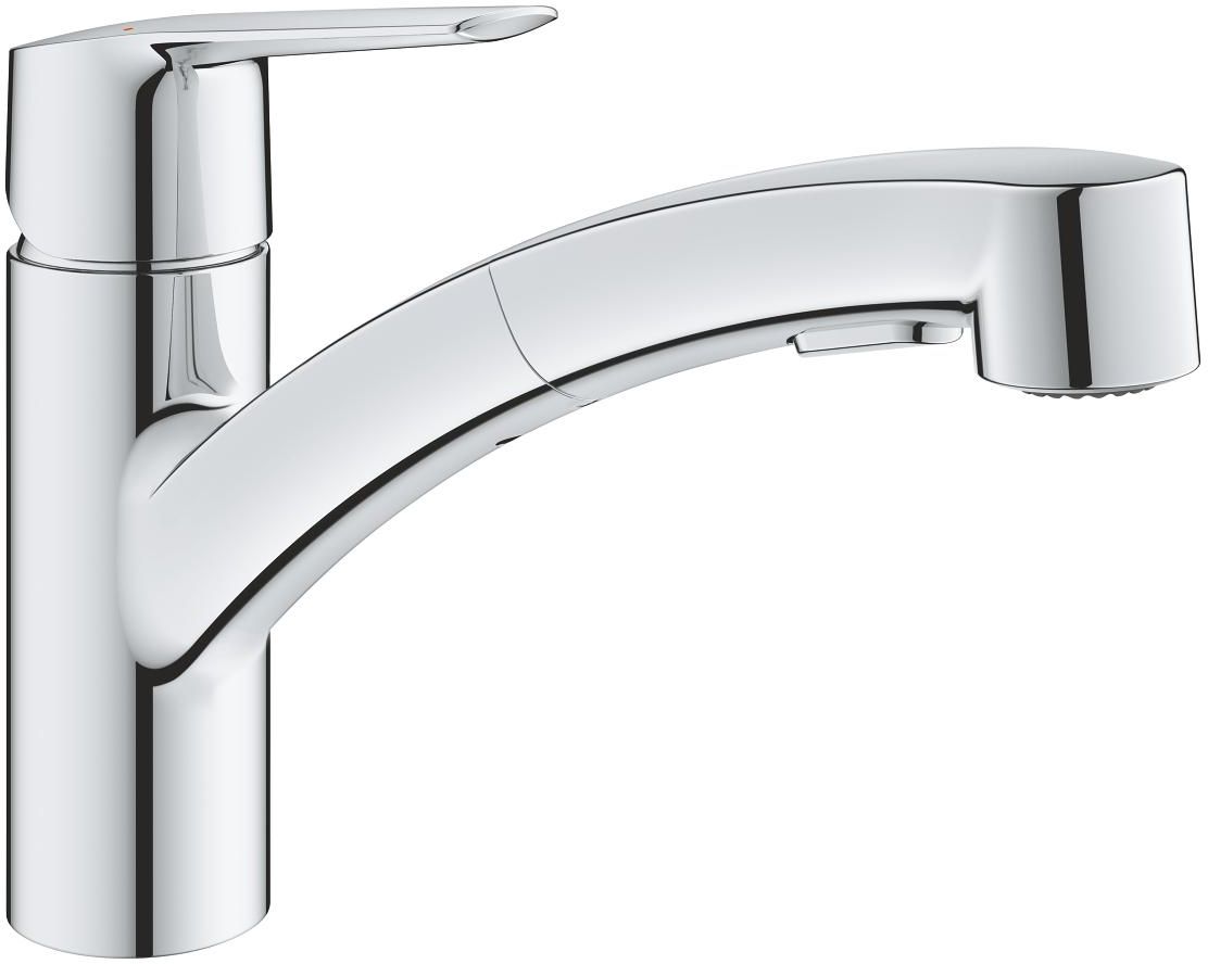 Grohe Start rubinetto da cucina verticale StarLight Chrome 30531001