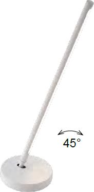 Mantra Torch lampada da tavolo 1x11 W bianco 6737