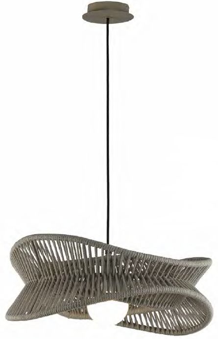 Mantra Polinesia lampada sospesa per esterni 1x20 W beige 7130