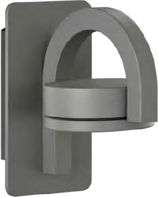 Mantra Iguazu lampada da parete per esterni 1x10 W grigio 6558