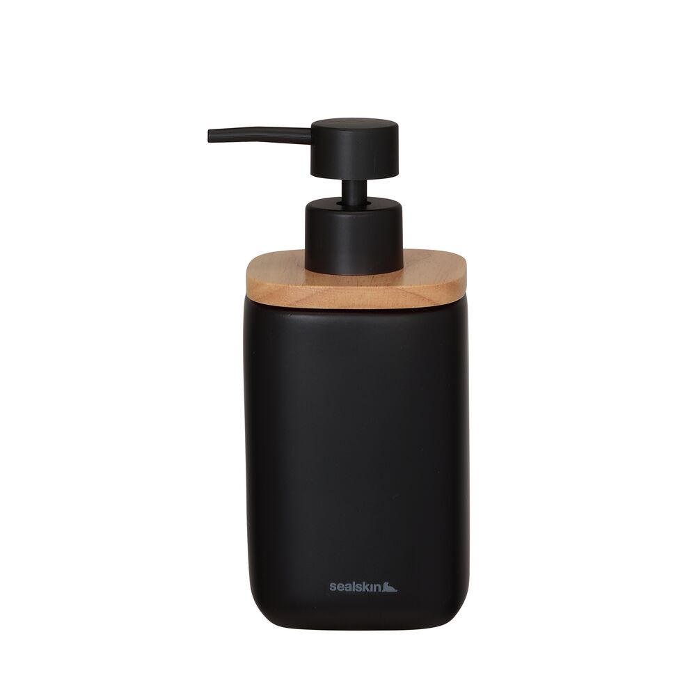 Sealskin Mind dispenser di sapone liquido 200 ml nero 800055