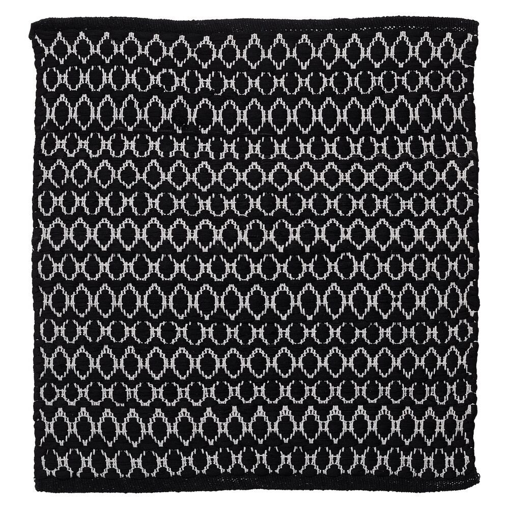 Sealskin Boho tappetino da bagno 60x60 cm rettangolare nero 800102