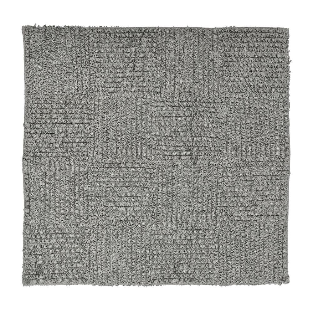 Sealskin Reverse tappetino da bagno 60x60 cm quadrata grigio 800103