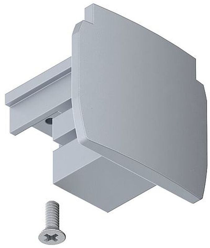 Paulmann ProRail3 estremità del binario elettrificato x W argento 91382