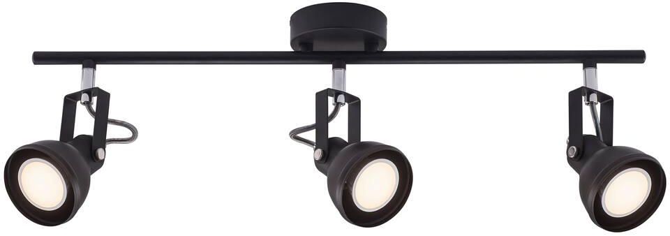 Nordlux Aslak lampada da soffitto 3x35 W nero 45740103