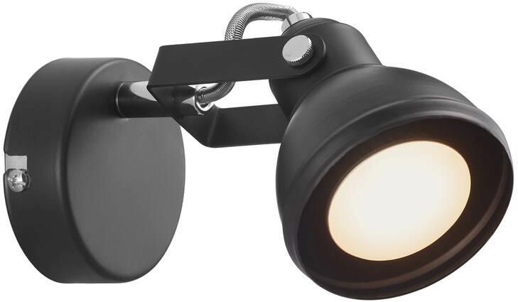 Nordlux Aslak lampada da parete 1x35 W nero 45721003