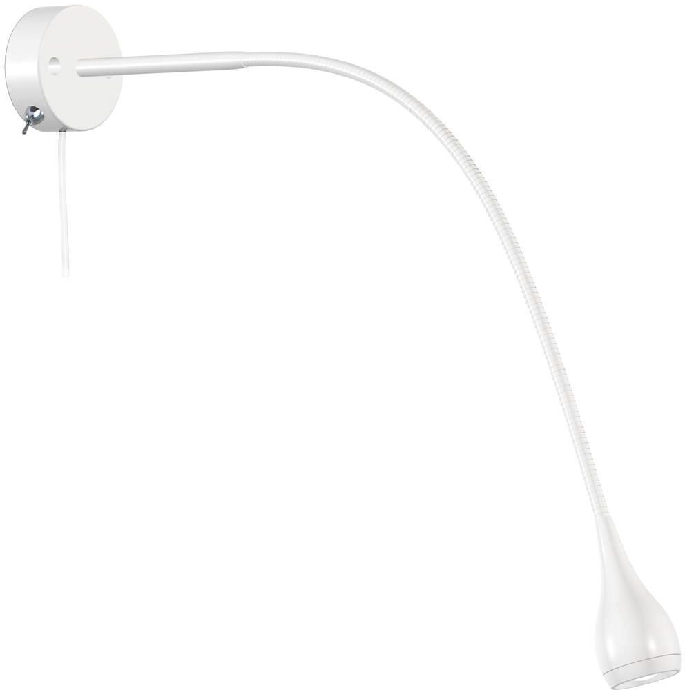 Nordlux Drop lampada da parete 1x3 W bianco 320131
