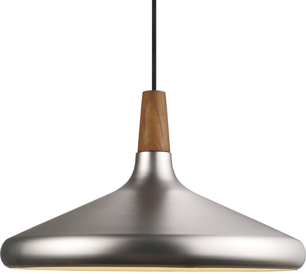 Nordlux Nori lampada sospesa 1x40 W nero-acciaio-marrone 2120823032