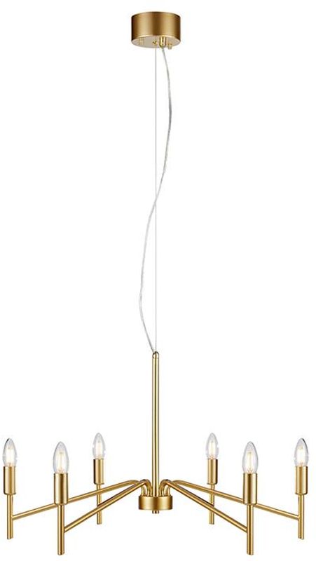Markslöjd Monarch lampada sospesa 6x18 W oro 108210