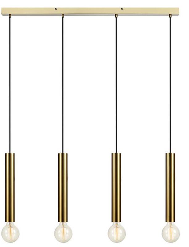 Markslöjd Sencillo lampada sospesa 4x40 W ottone 108263