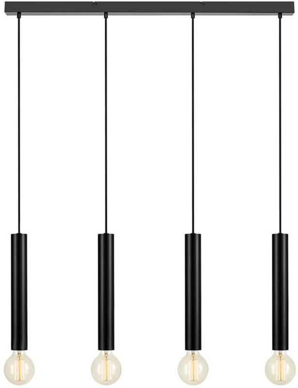 Markslöjd Sencillo lampada sospesa 4x40 W nero 108264