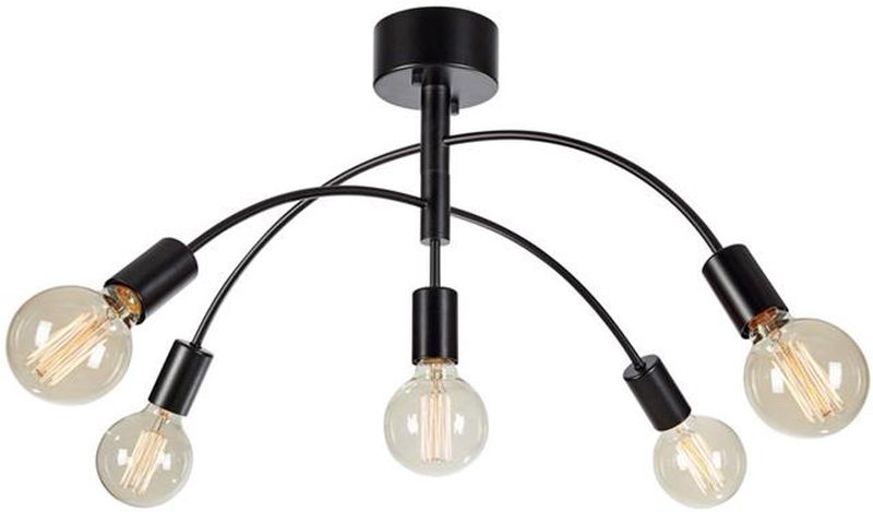 Markslöjd Cygnus lampada sospesa 5x40 W nero 108284