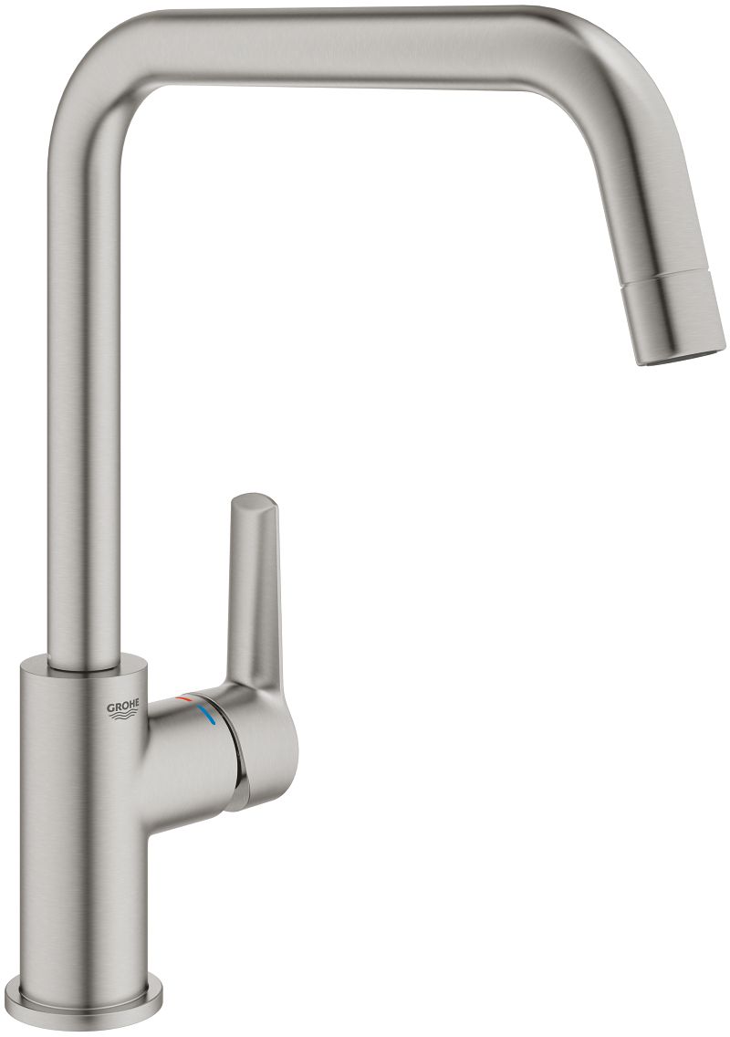 Grohe Start rubinetto da cucina verticale SuperSteel 30470DC0