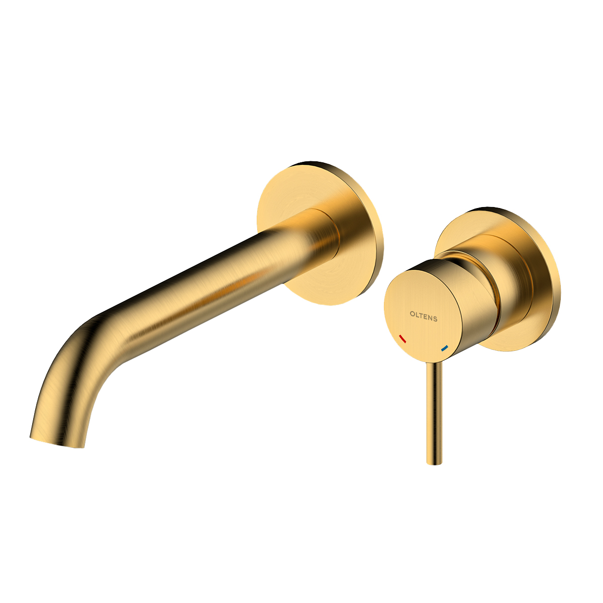 Oltens Molle rubinetto per lavabo da incasso oro spazzolato 32600810