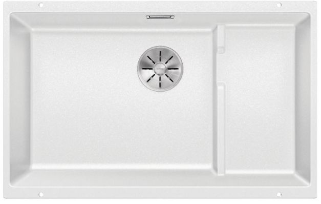 Blanco Subline 700-U Level lavello in granito 70x40 cm bianco 523542