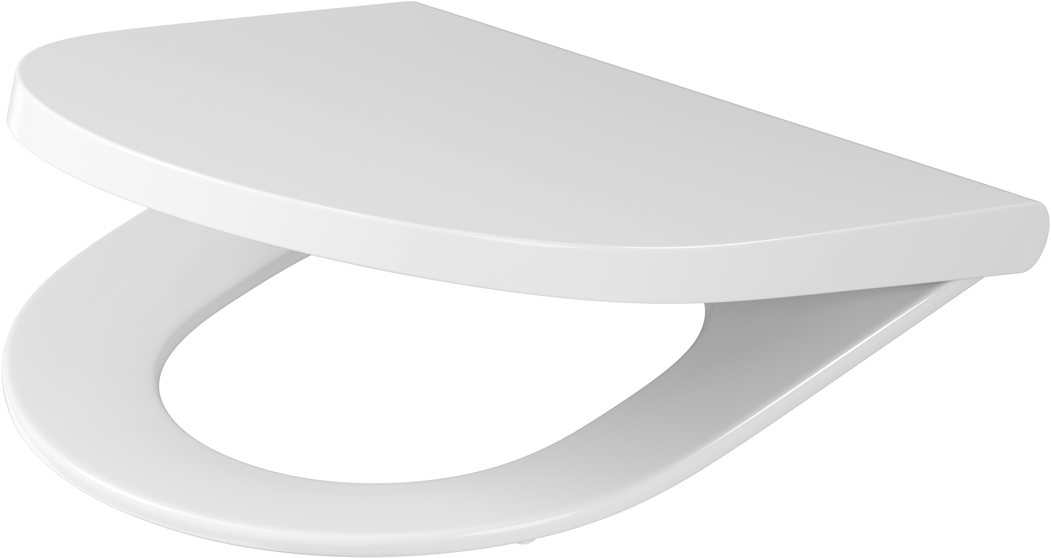 Cersanit Larga copriwater a discesa lenta bianco K98-0229