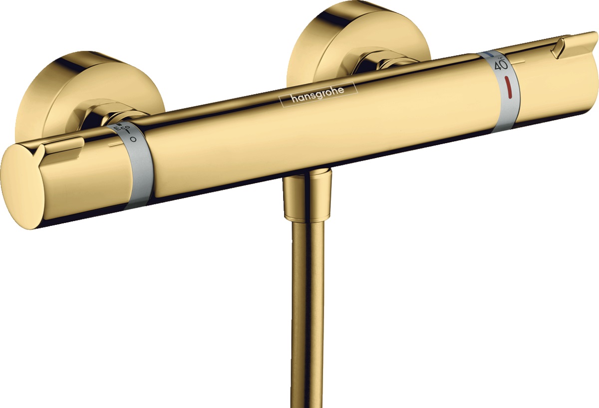 Hansgrohe Ecostat rubinetto per doccia a parete con termostato oro 13116990