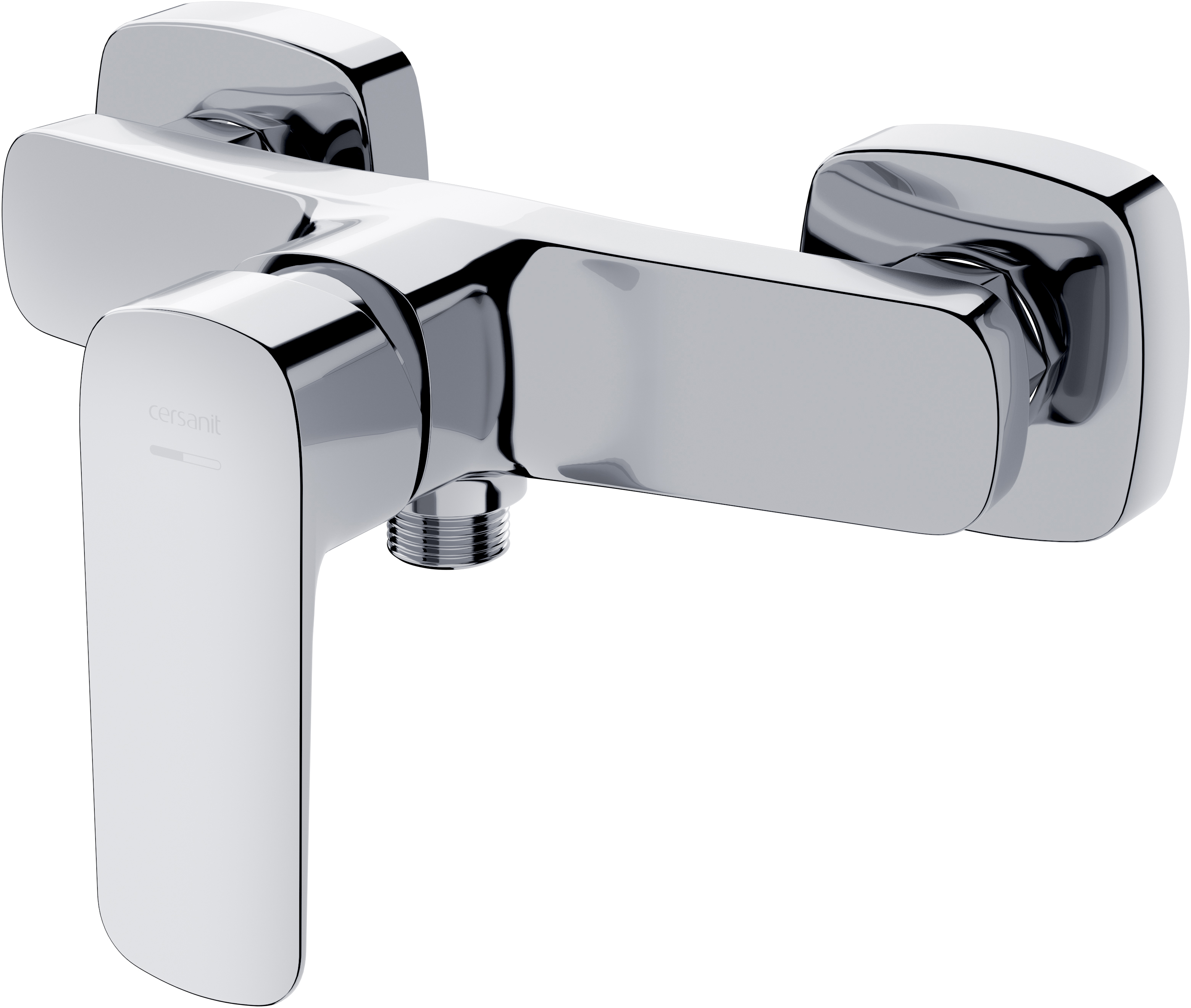 Cersanit Larga rubinetto per doccia a parete cromo S951-383