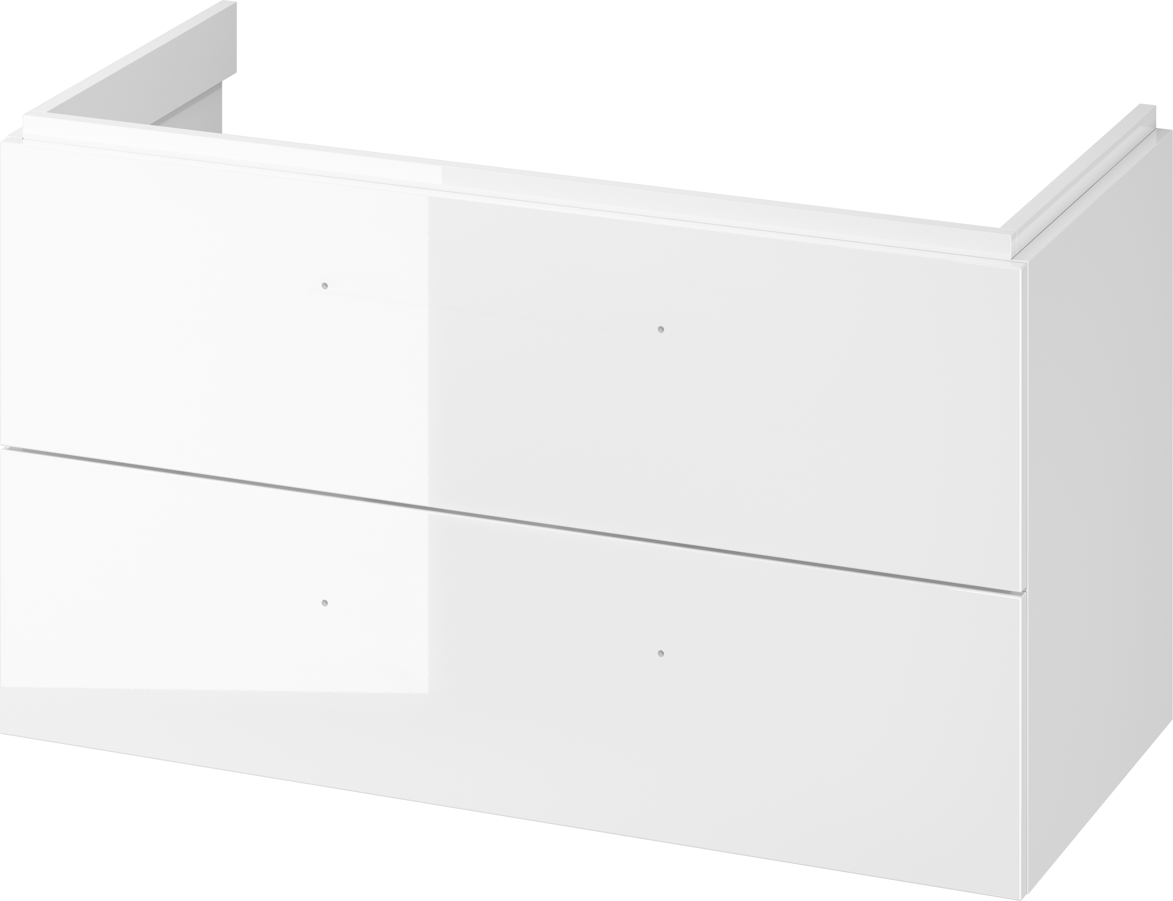 Cersanit Larga armadietto 99.4x44.4x57.2 cm sottolavabo sospeso bianco S932-076