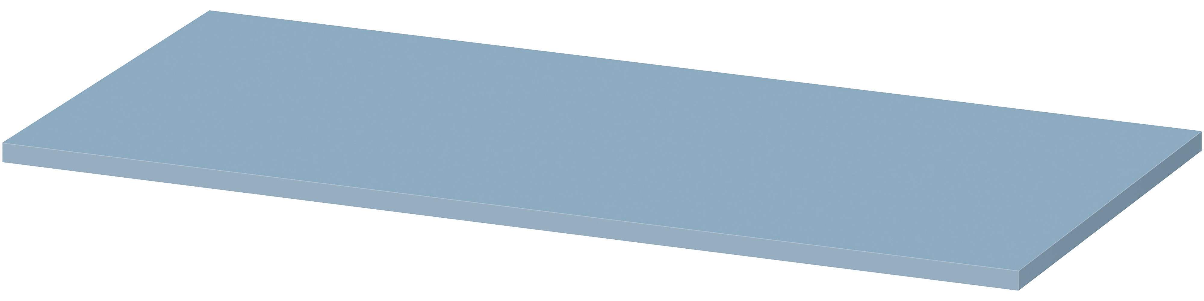 Cersanit Larga piano 100x45 cm blu S932-032