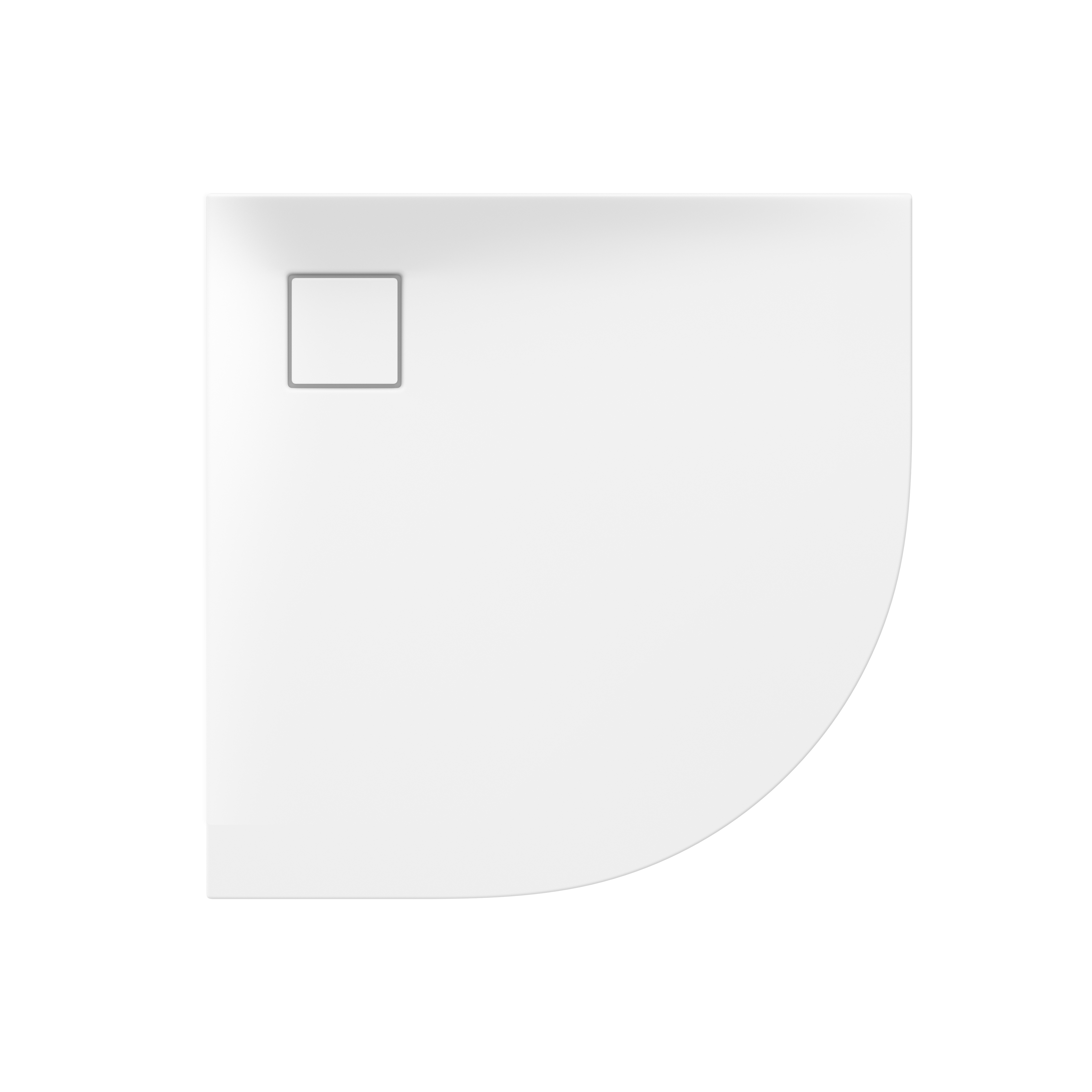 Cersanit Tako piatto doccia semicircolare 90x90 cm bianco S932-156