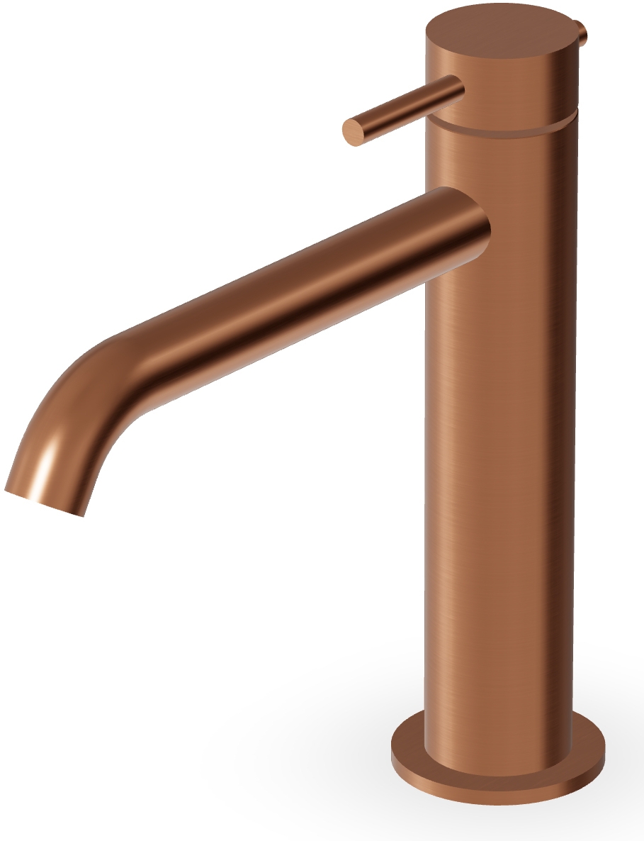 Zucchetti Helm rubinetto per lavabo verticale rame ZHE688.XP91