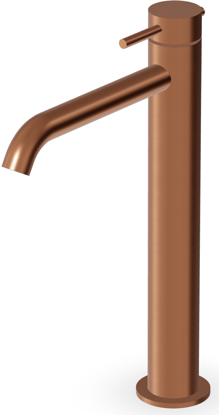 Zucchetti Helm rubinetto per lavabo verticale rame ZHE689.XP91