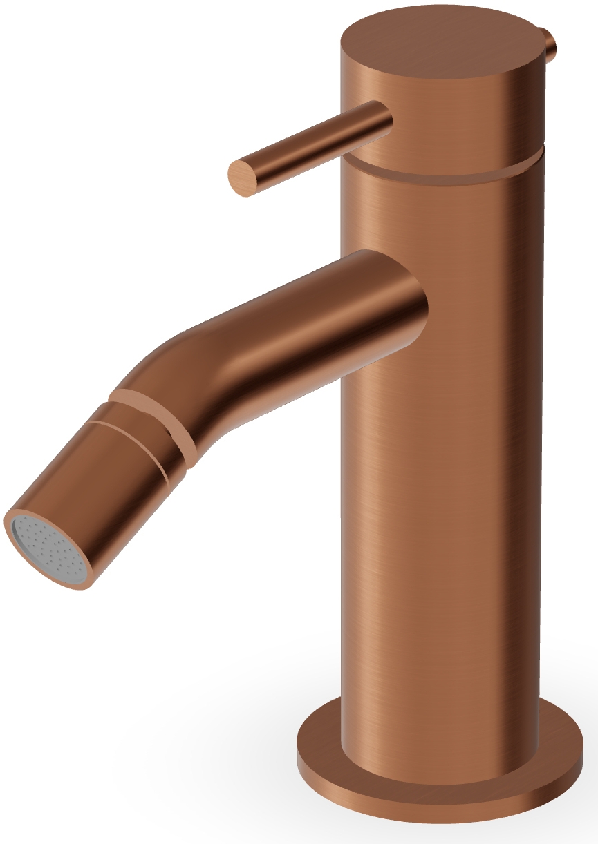 Zucchetti Helm rubinetto per bidet verticale rame ZHE378.XP91