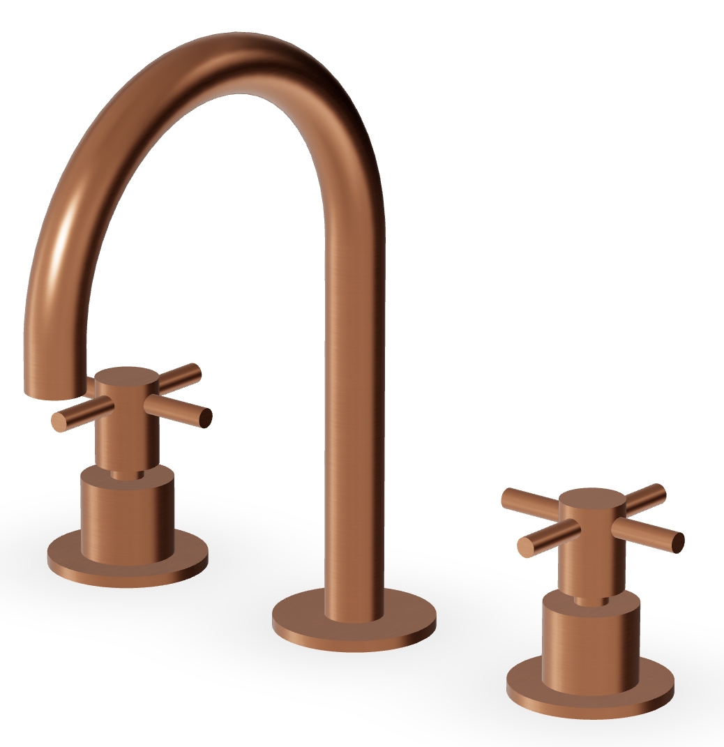 Zucchetti Helm rubinetto per lavabo verticale rame ZHM515.XP91