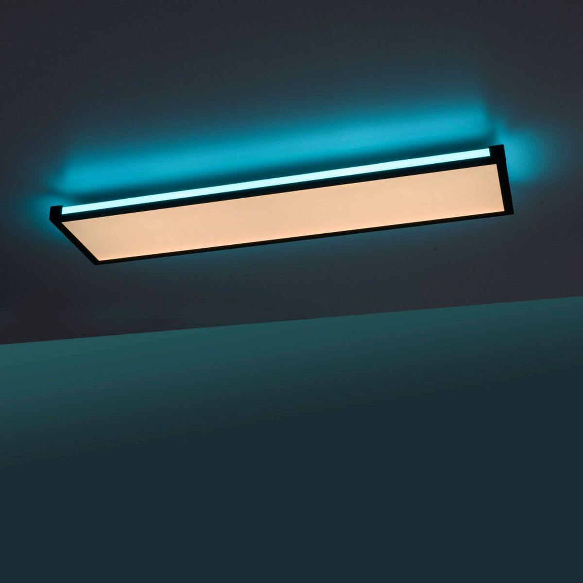 Just Light Mario plafoniera intelligente 2x20.5 W bianco-nero 11622-18