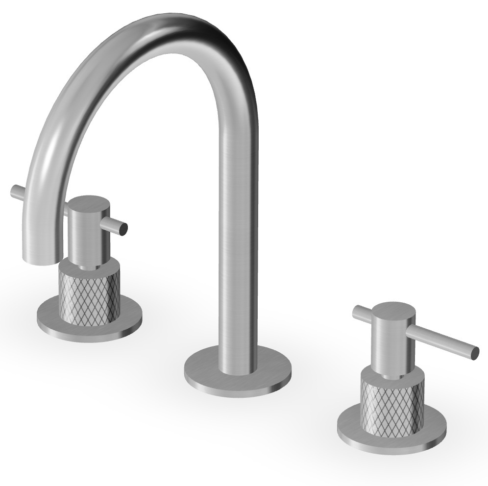 Zucchetti Helm rubinetto per lavabo verticale acciaio ZHL515.XG3