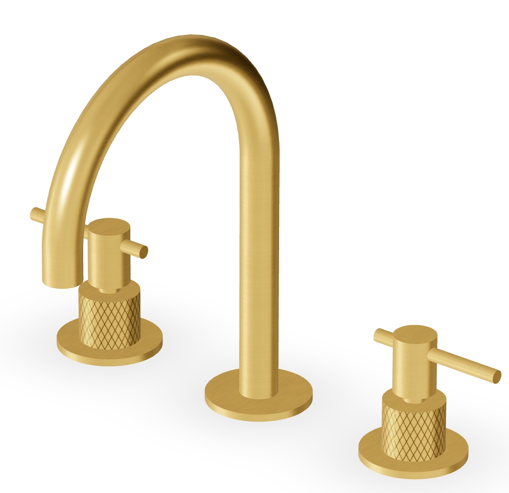 Zucchetti Helm rubinetto per lavabo verticale oro ZHL515.XP41G3