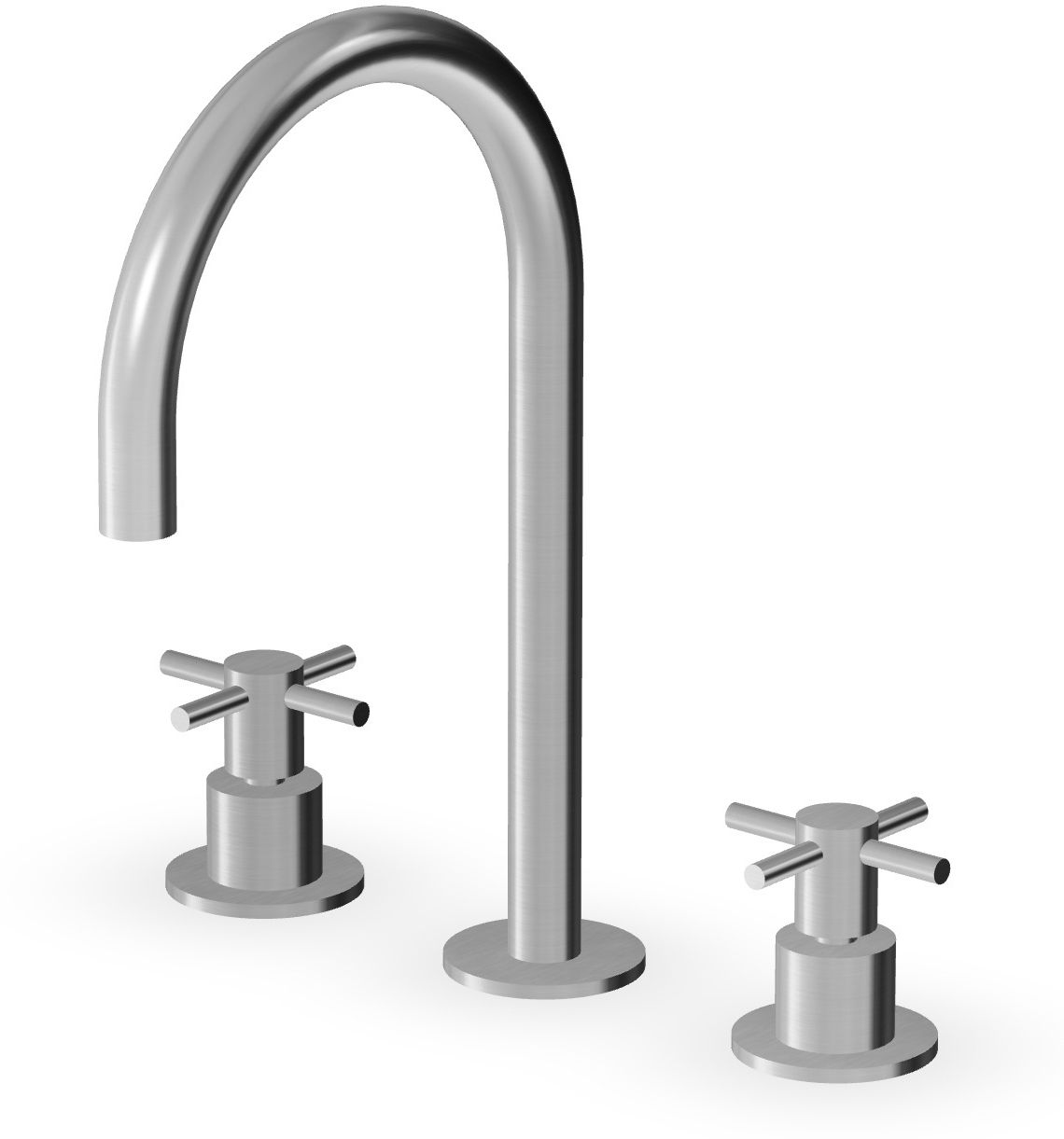 Zucchetti Helm rubinetto per lavabo verticale acciaio ZHM516.X