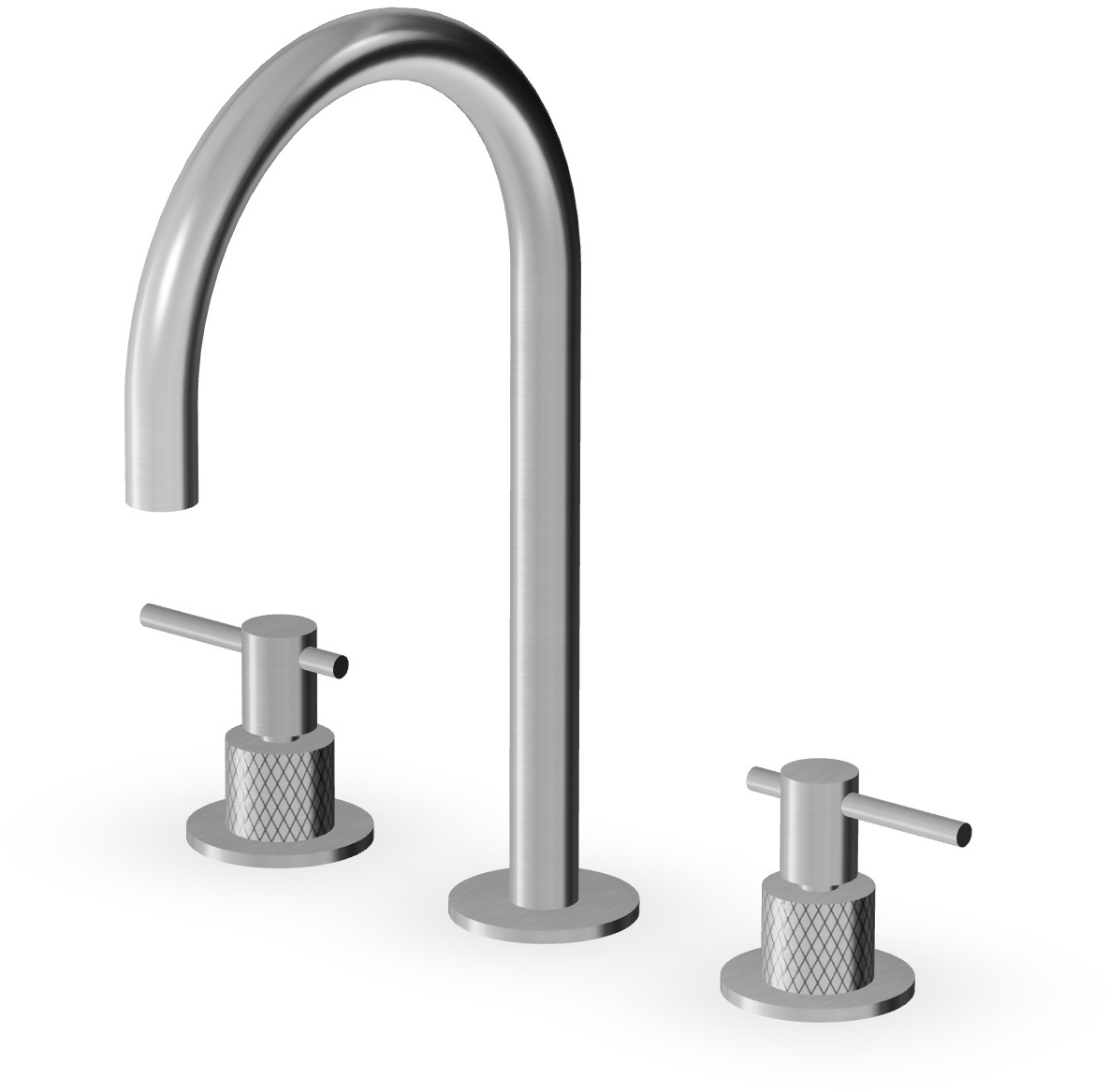 Zucchetti Helm rubinetto per lavabo verticale acciaio ZHL516.XG3