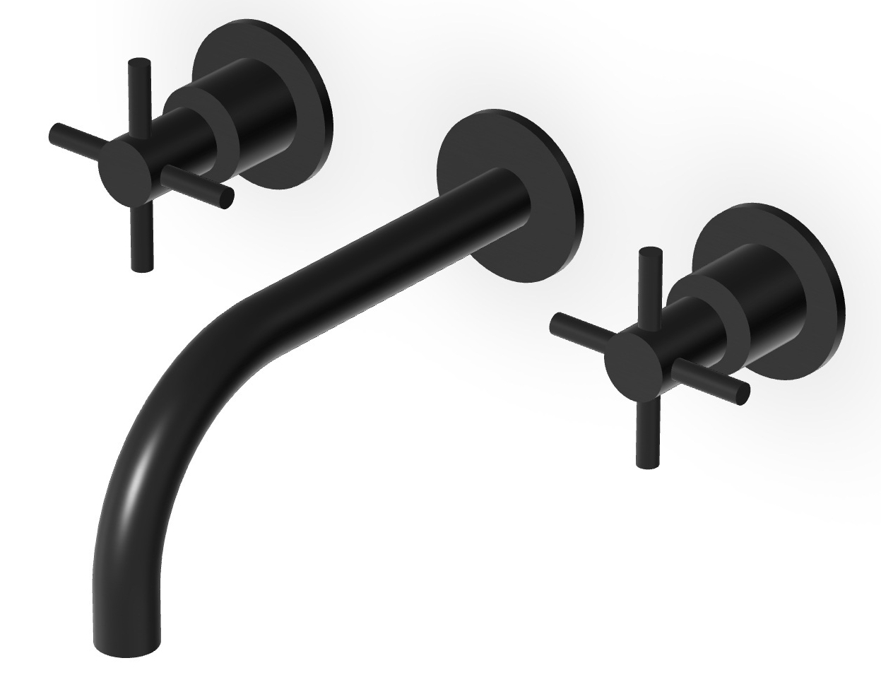 Zucchetti Helm rubinetto per lavabo da incasso nero ZHM760.XP81