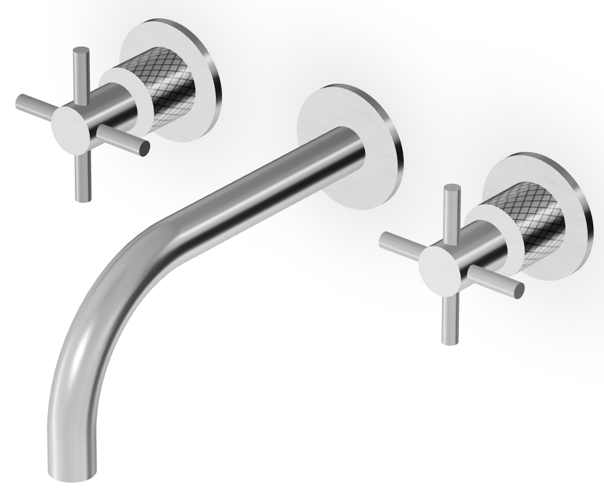 Zucchetti Helm rubinetto per lavabo da incasso acciaio ZHM760.XG3
