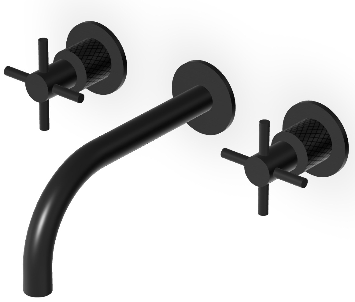 Zucchetti Helm rubinetto per lavabo da incasso nero ZHM760.XP81G3