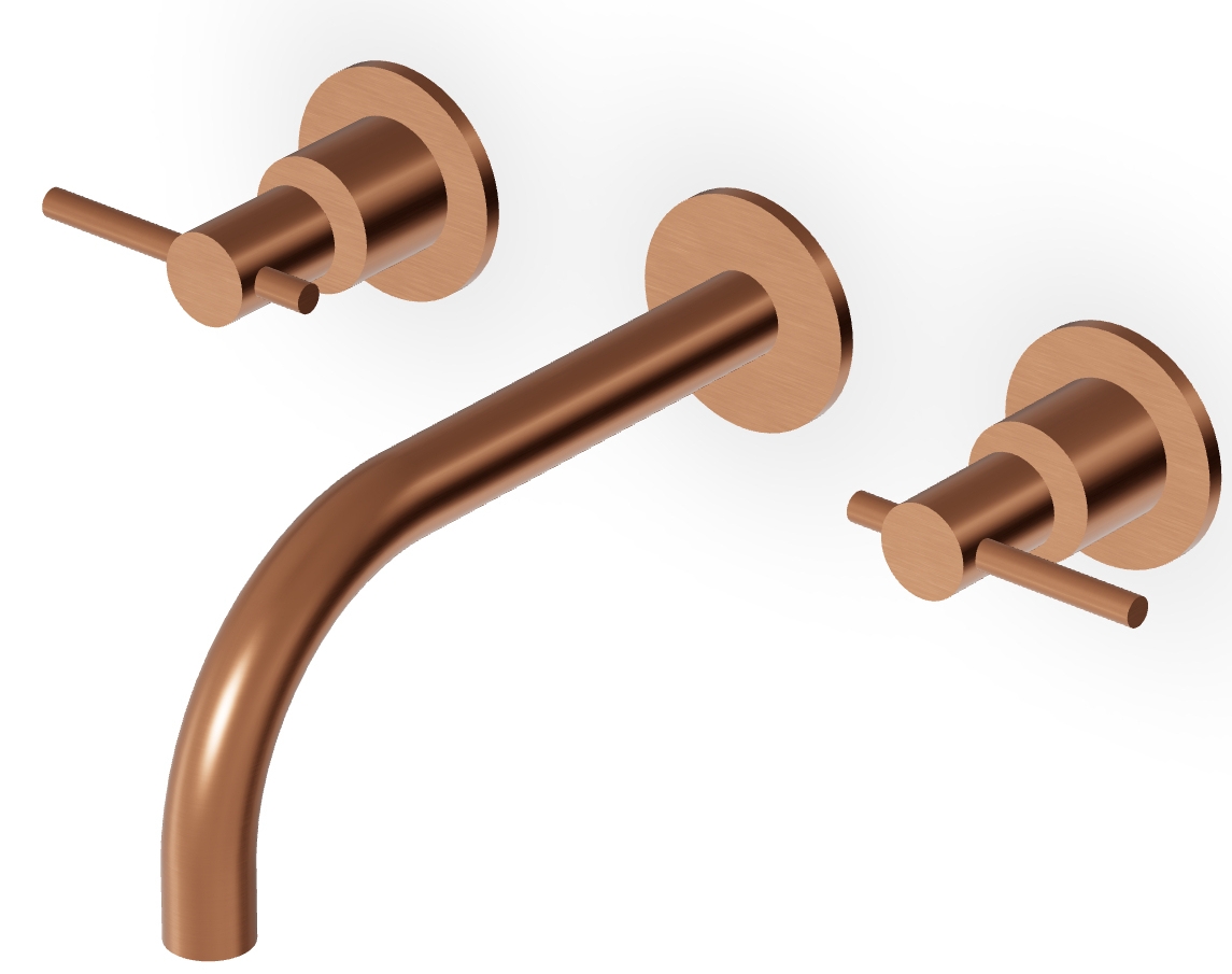 Zucchetti Helm rubinetto per lavabo da incasso rame ZHL760.XP91
