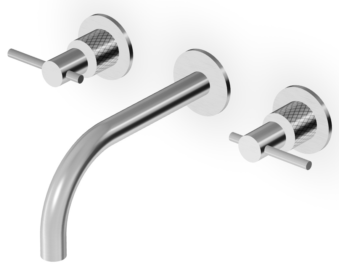 Zucchetti Helm rubinetto per lavabo da incasso acciaio ZHL760.XG3