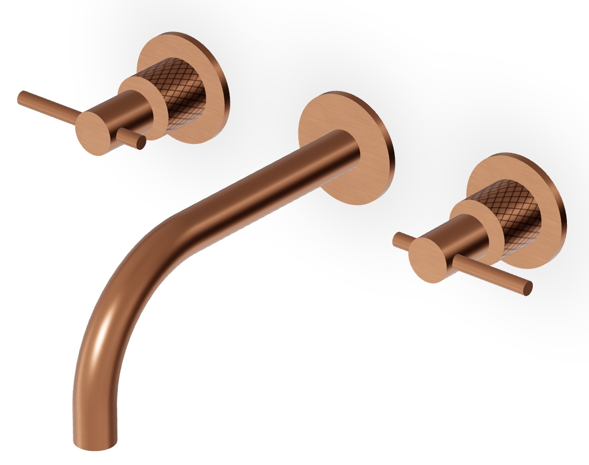 Zucchetti Helm rubinetto per lavabo da incasso rame ZHL760.XP91G3
